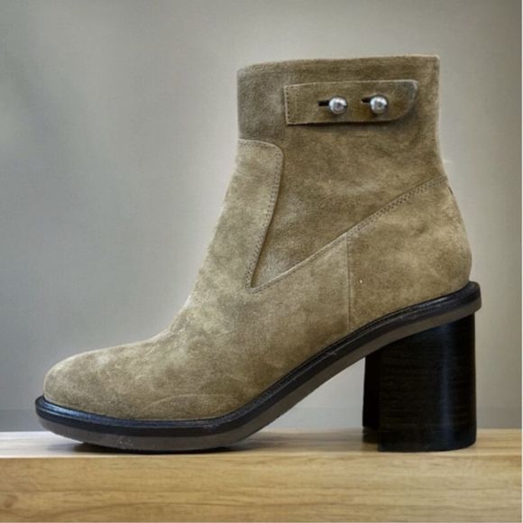 Rag & Bone Soren Boot in Olive Suede - Picture 6 of 16